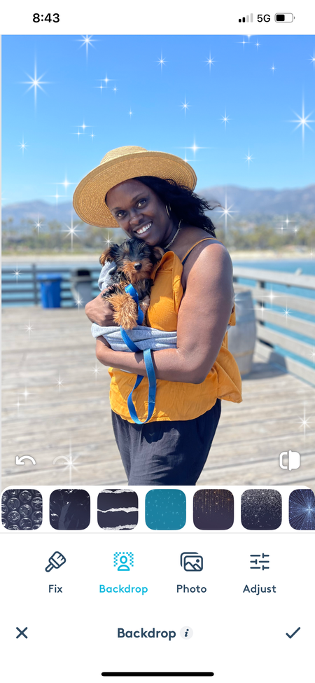 a person holding a dog in front of an Instagram app- CBT therapist in San Bernardino, ca. 